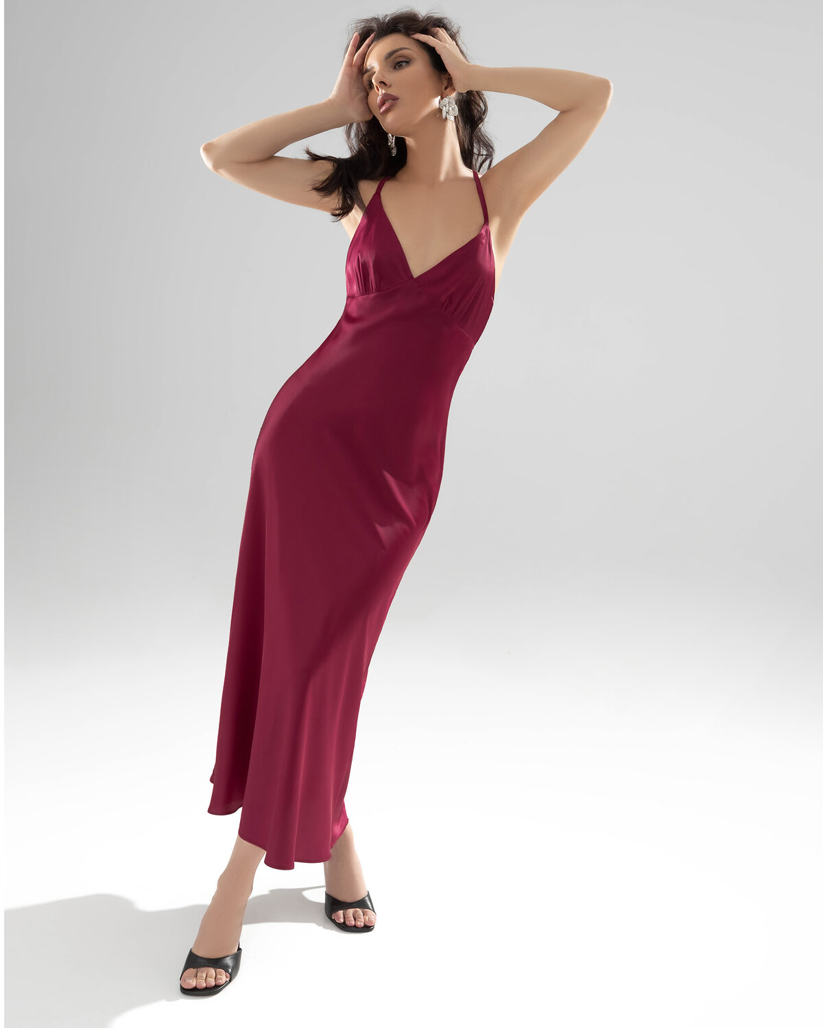 ст. цена2497руб.! CHARUTTI Платье 10687бордовый