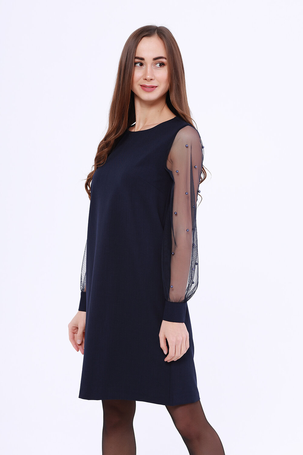 ст. цена1806руб.! VISERDI Платье 1986-чсн 419930Темно-синий