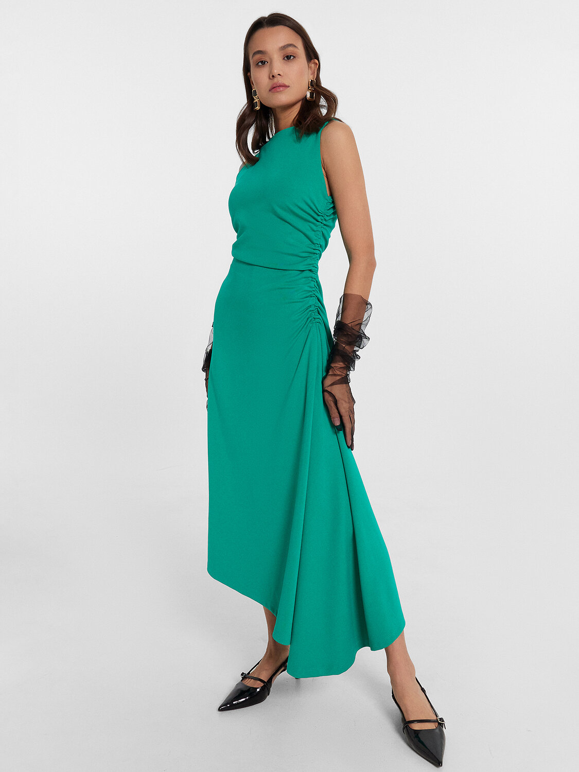 ст. цена2143руб.! MARK FORMELLE Платье 152646изумрудный