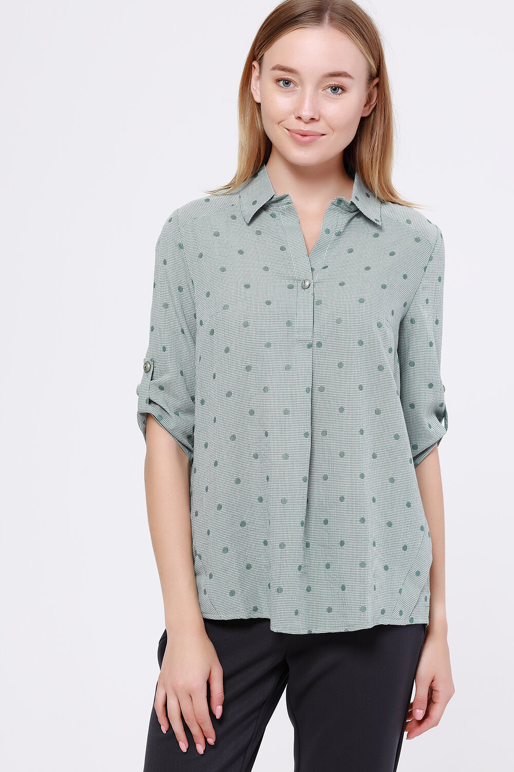 ст. цена1566руб.! VISERDI Блузка 10006-бкл 250710