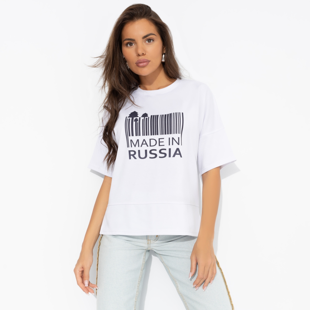 Ст.цена 1250р. Футболка свободного кроя, Зов будущего (Russia)