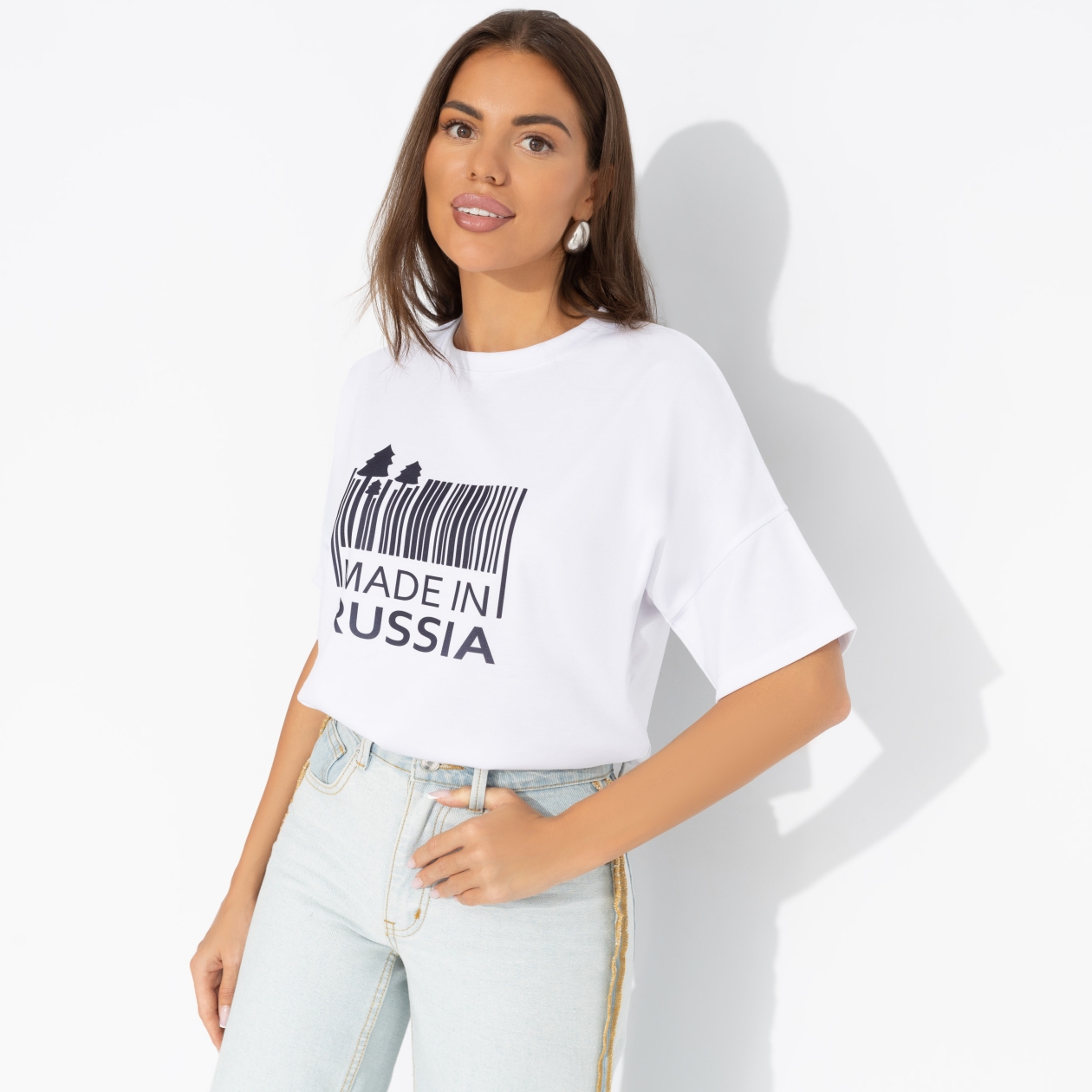 Ст.цена 1250р. Футболка свободного кроя, Зов будущего (Russia)