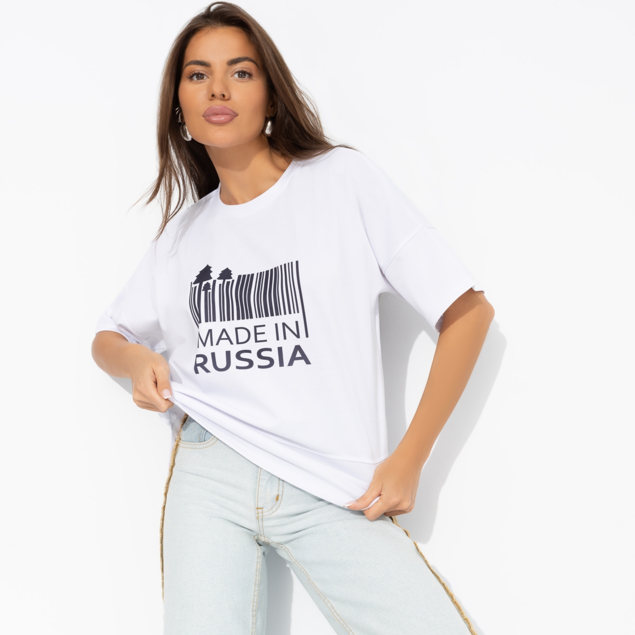 Ст.цена 1250р. Футболка свободного кроя, Зов будущего (Russia)