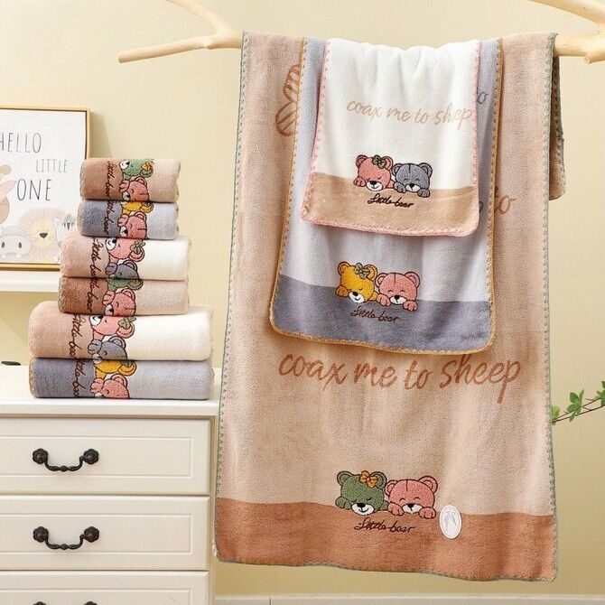 Полотенце из плюшевой микрофибры