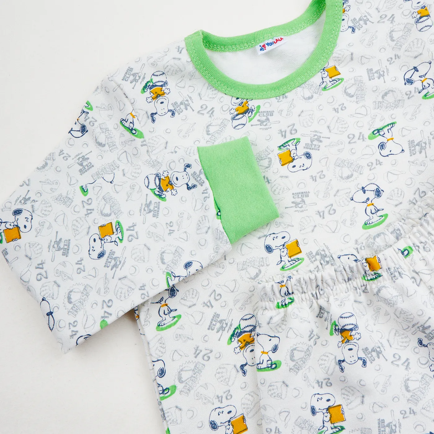 Пижама футер 2х нитка начёс 0936310810