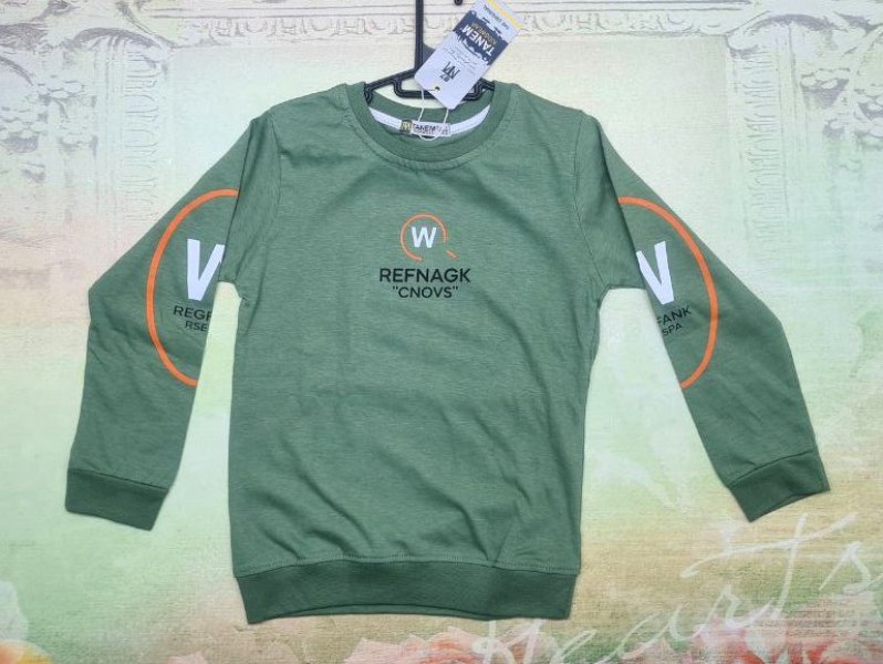 9154 Футболка длинный рукав для мальчика TANEM