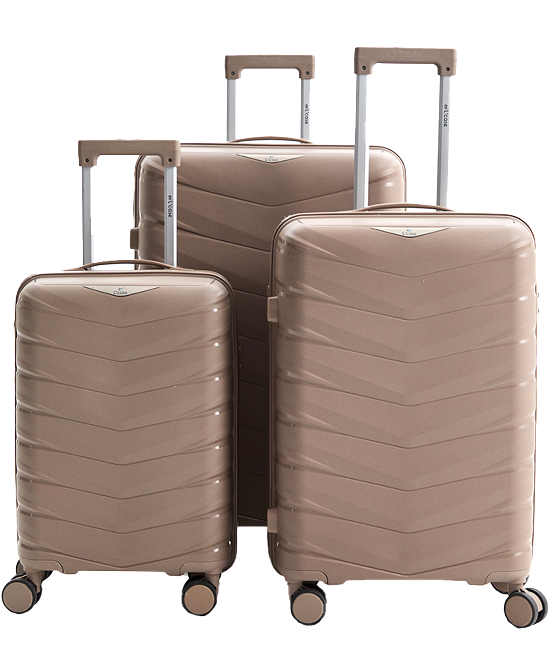 Комплект из 3-х чемоданов «Lcase»