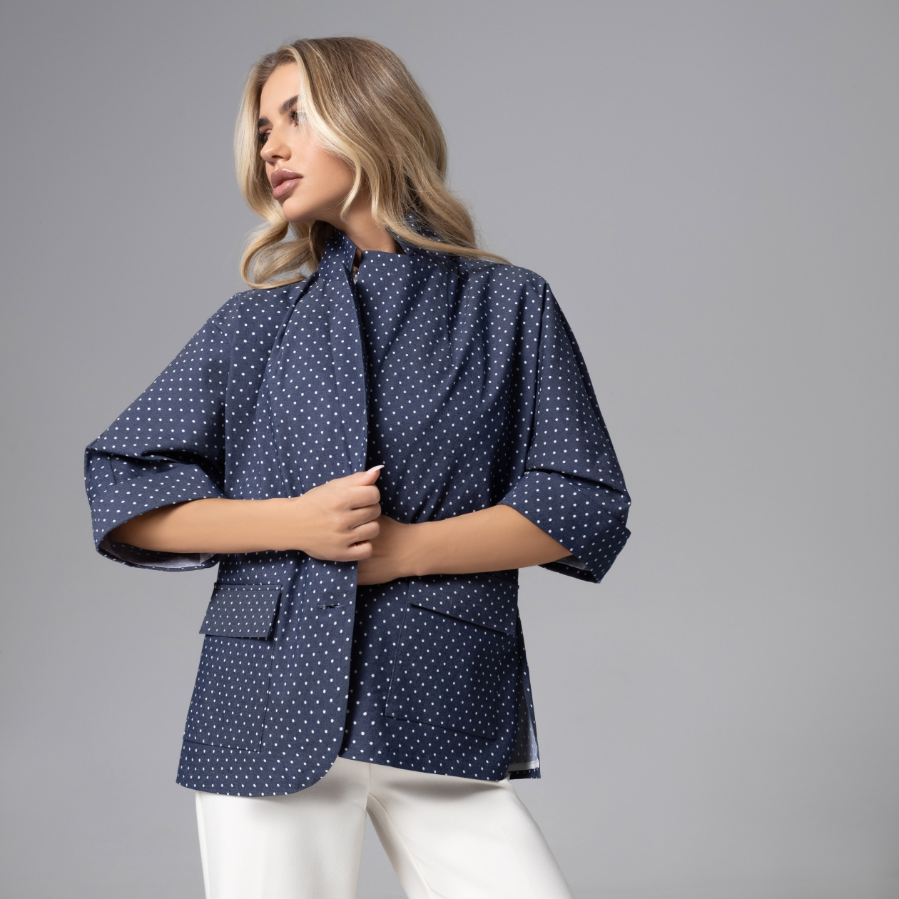 Ст.цена 2590р. Жакет из джинсы, Джинсовый стиль