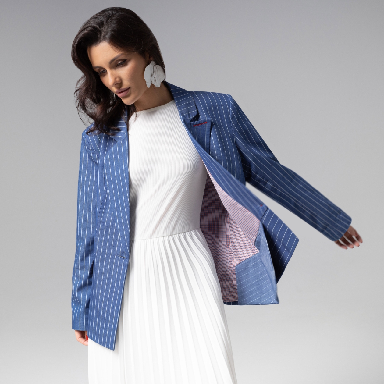 Ст.цена 3990р. Жакет асимметричного кроя, Секрет формы