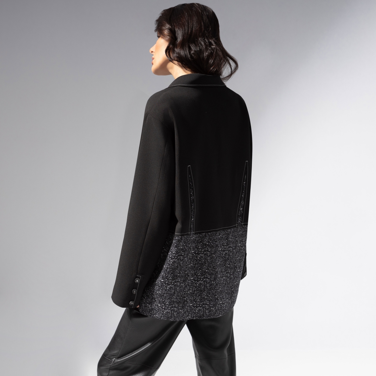 Ст.цена 3990р. Жакет на подкладе с подплечниками, Решительный ход (оригинал)