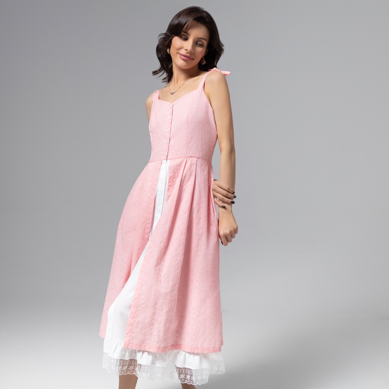 Ст.цена 2850р. Сарафан из 100% хлопка, Летняя сказка