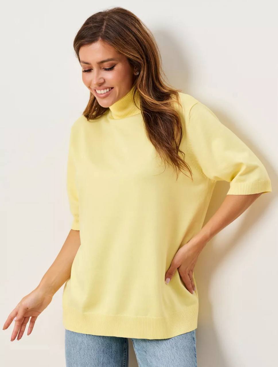 Водолазка женская (без выбора цвета), код 6813434