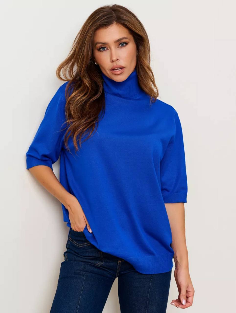 Водолазка женская (без выбора цвета), код 6813437