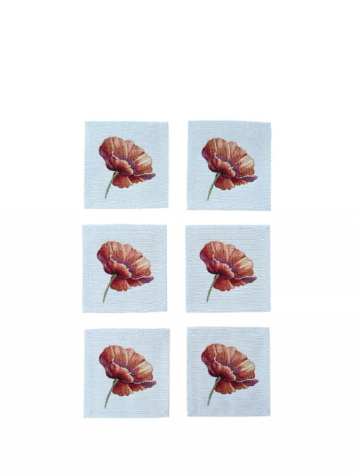 Майские первоцветы Комплект салфеток 6шт 16х16 см б/л 2517496