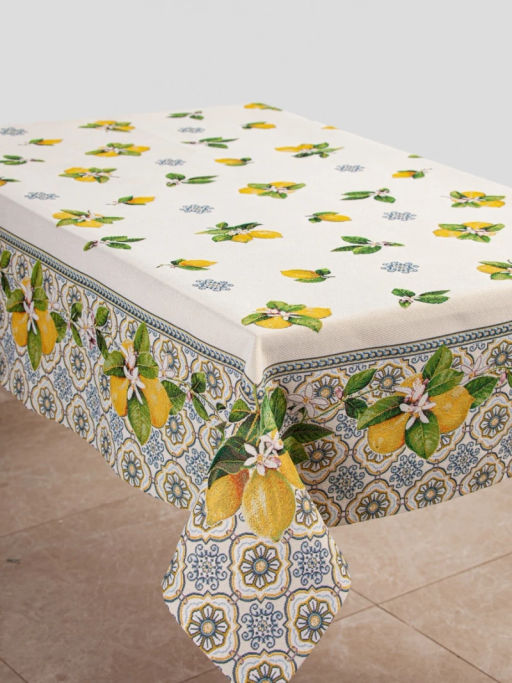 Изразцы лимоны Скатерть 140х240 см 2102480
