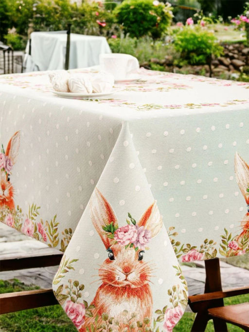 Принцесса голубой фон Скатерть 140х255 см 2101147