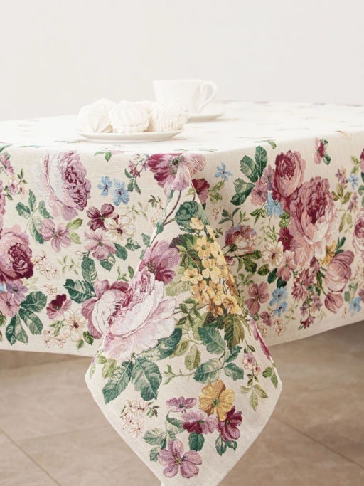 Турин сиреневый Скатерть 140х220 см 2103182