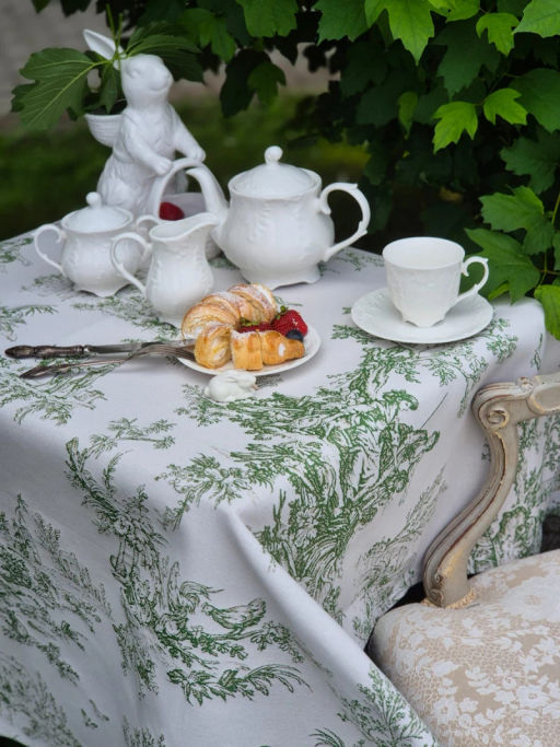 Туаль Леди Зеленый Скатерть 140х180 см н/р 2105482