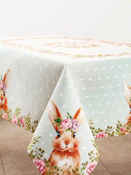 Принцесса голубой фон Скатерть 140х255 см 2101147