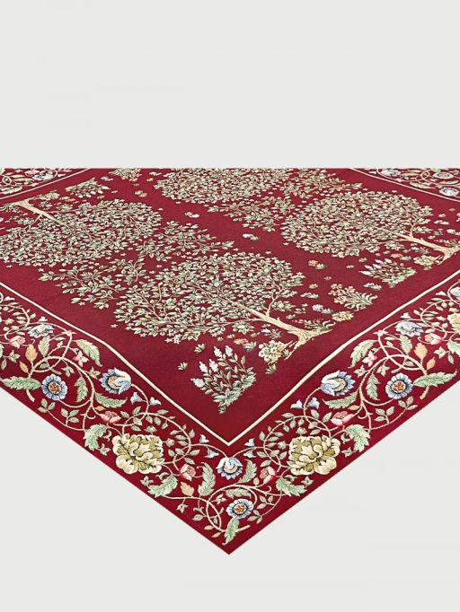 Древо бордо Скатерть 140х140 см 2518750