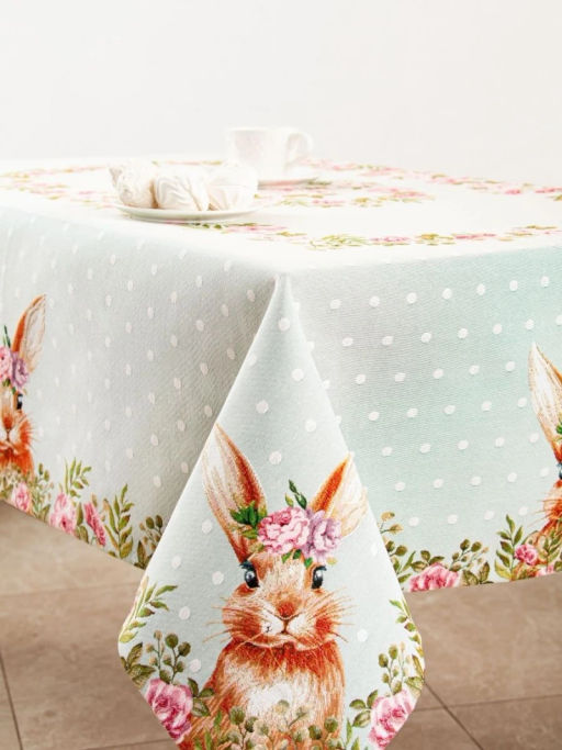 Принцесса голубой фон Скатерть 140х255 см 2101147