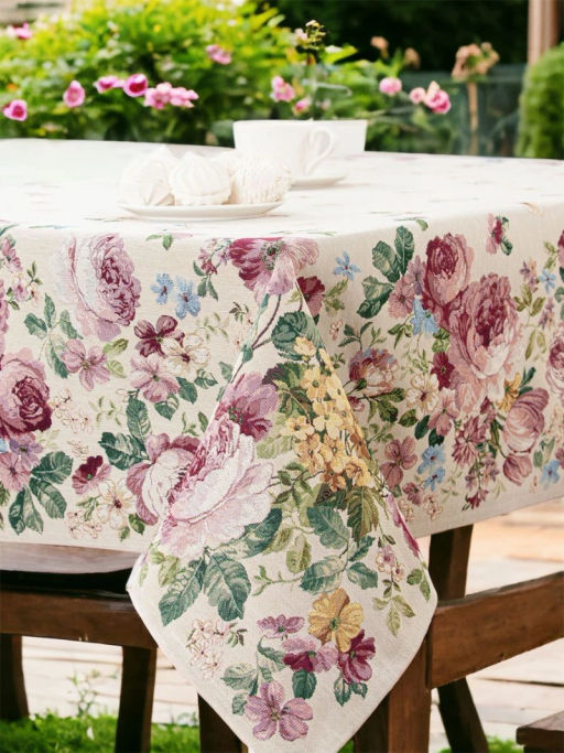 Турин сиреневый Скатерть 140х220 см 2103182