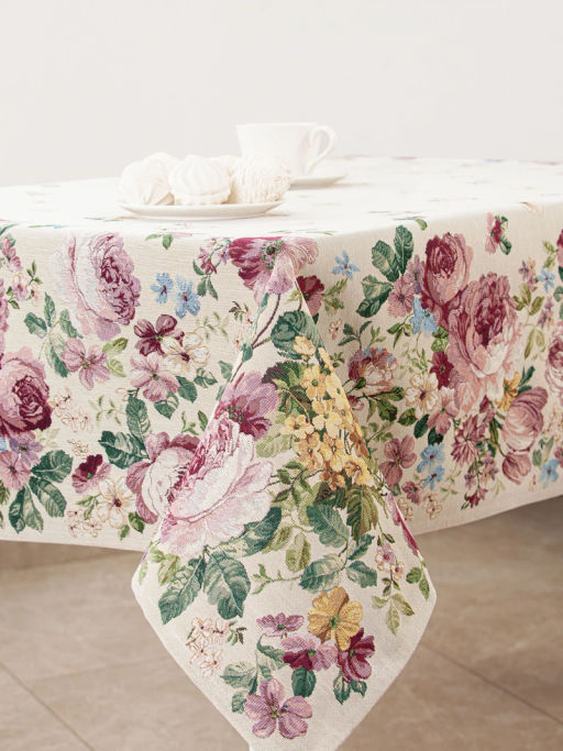 Турин сиреневый Скатерть 140х220 см 2103182