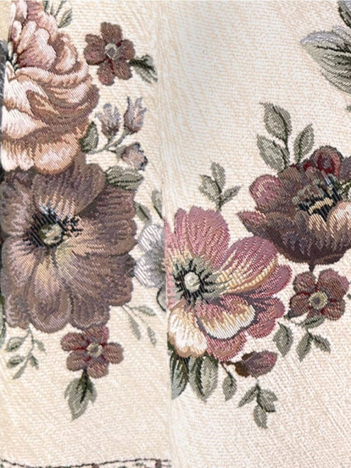 ЗС Белая Скатерть Бабочка овал 155х255 см 2106978 подгиб