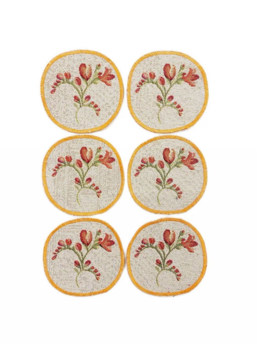 Даника клевер фон Комплект салфеток 6шт д11 см БТ б/л 2413293