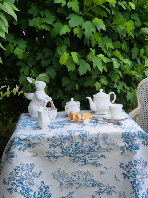 Туаль Леди Голубой Скатерть 120х160 см н/р 2107074