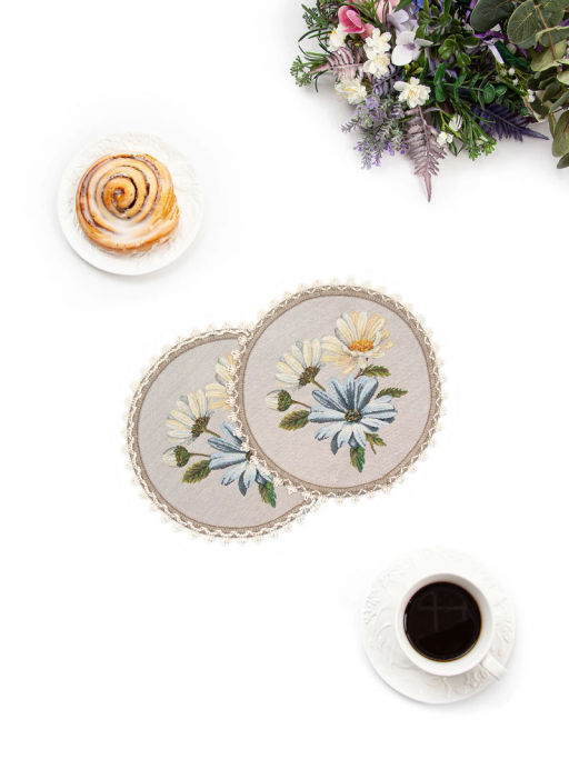 Ромашки Комплект салфеток 2шт д27 2105717