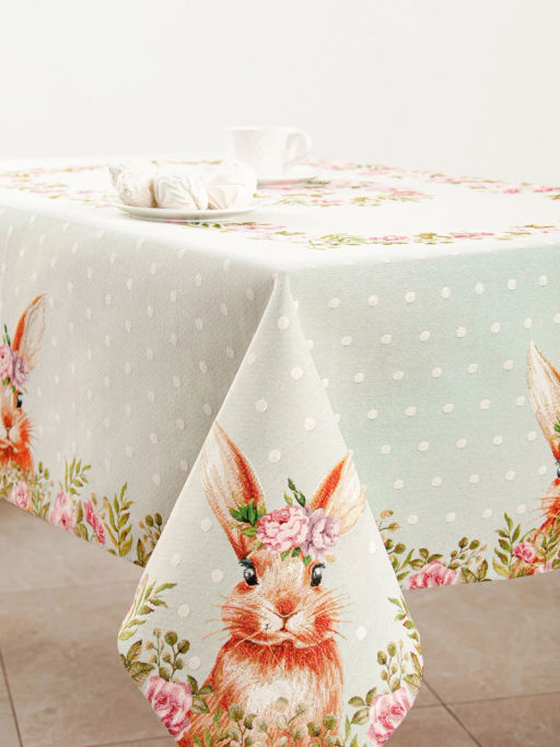 Принцесса голубой фон Скатерть 140х255 см 2101147