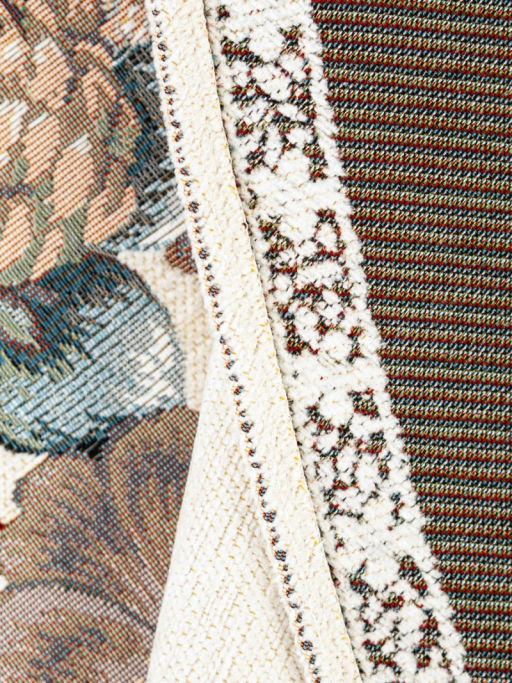 ЗС Белая Скатерть Бабочка овал 155х255 см 2106978 подгиб