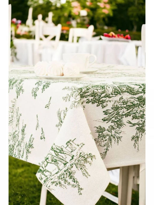 Туаль Леди Зеленый Скатерть 140х180 см н/р 2105482