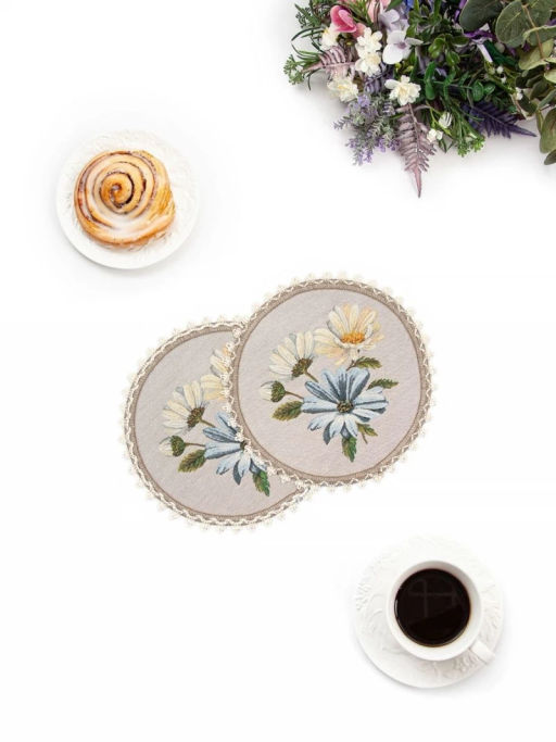 Ромашки Комплект салфеток 2шт д27 2105717