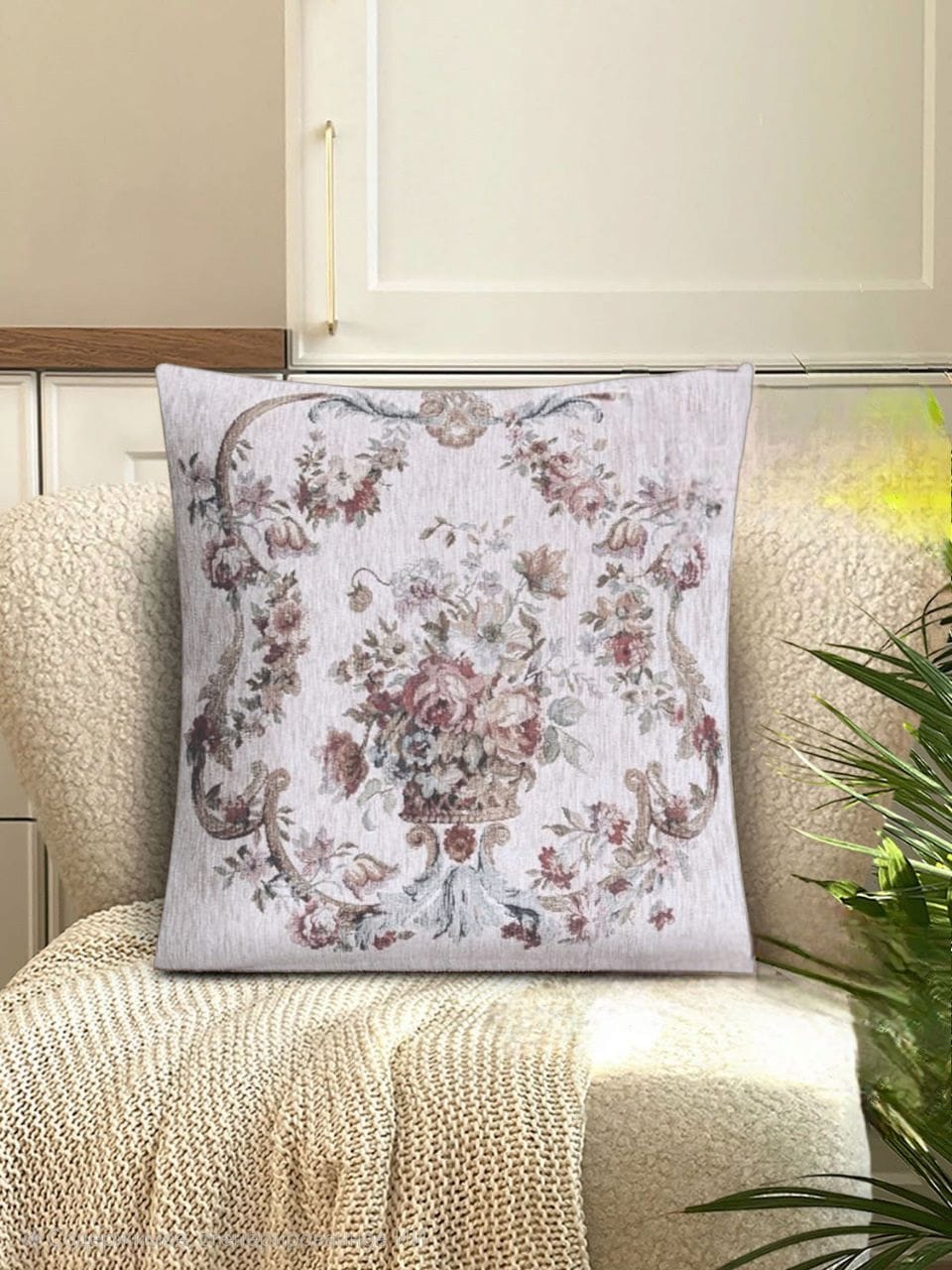 ЗС Барокко беж Наволочка 45х45 см 2519612