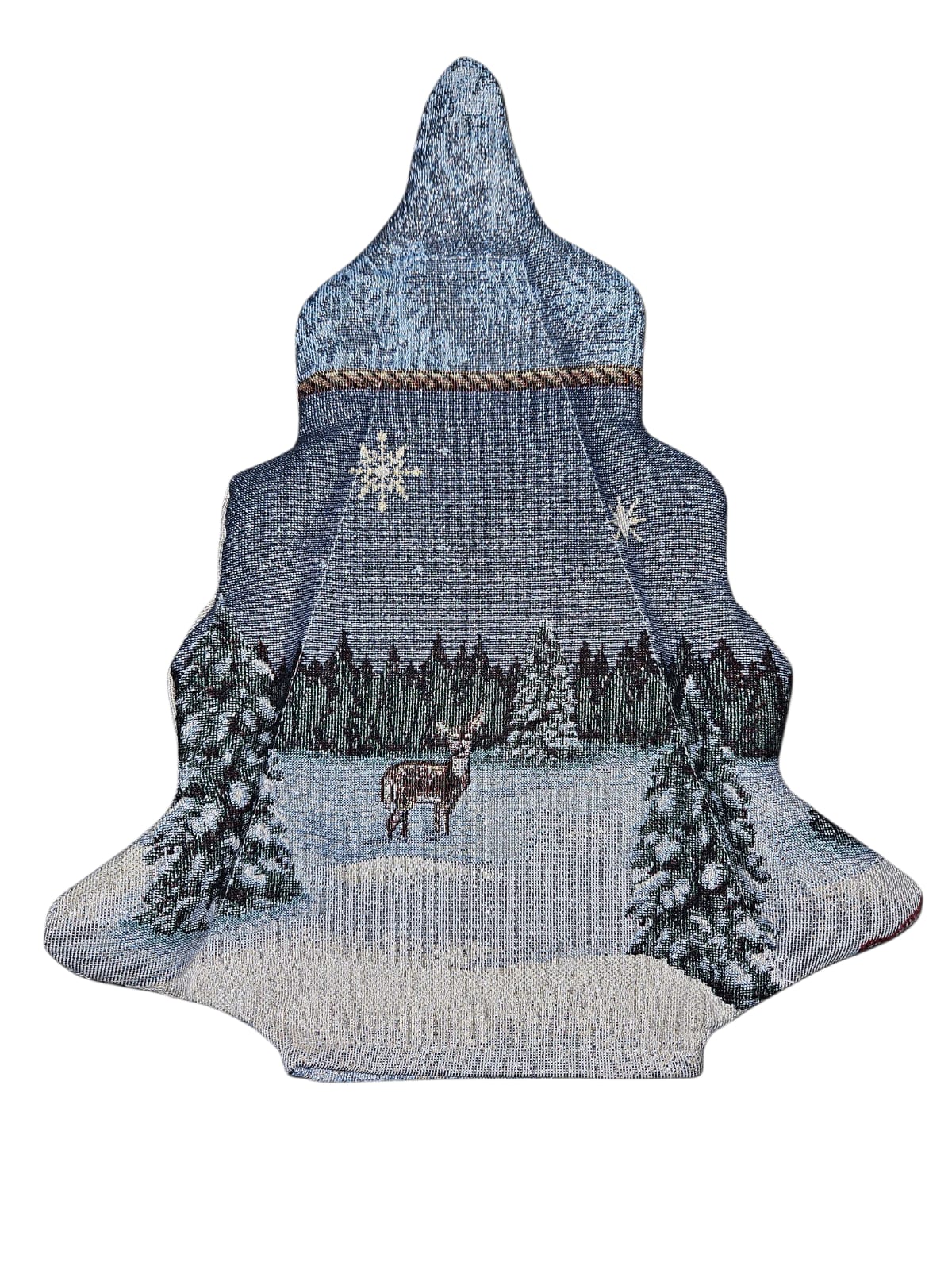 Дед Мороз и лесные друзья Чехол на бутылку 06628 М 30х35 см