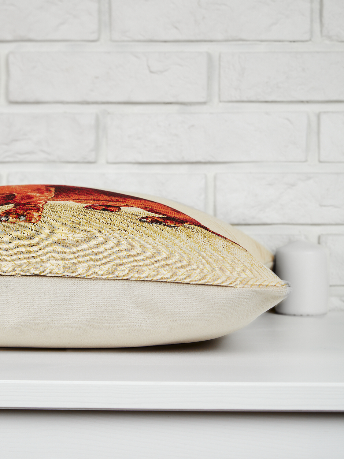 Породы собак Такса рыжая Твид Наволочка 45х45 см 2102306