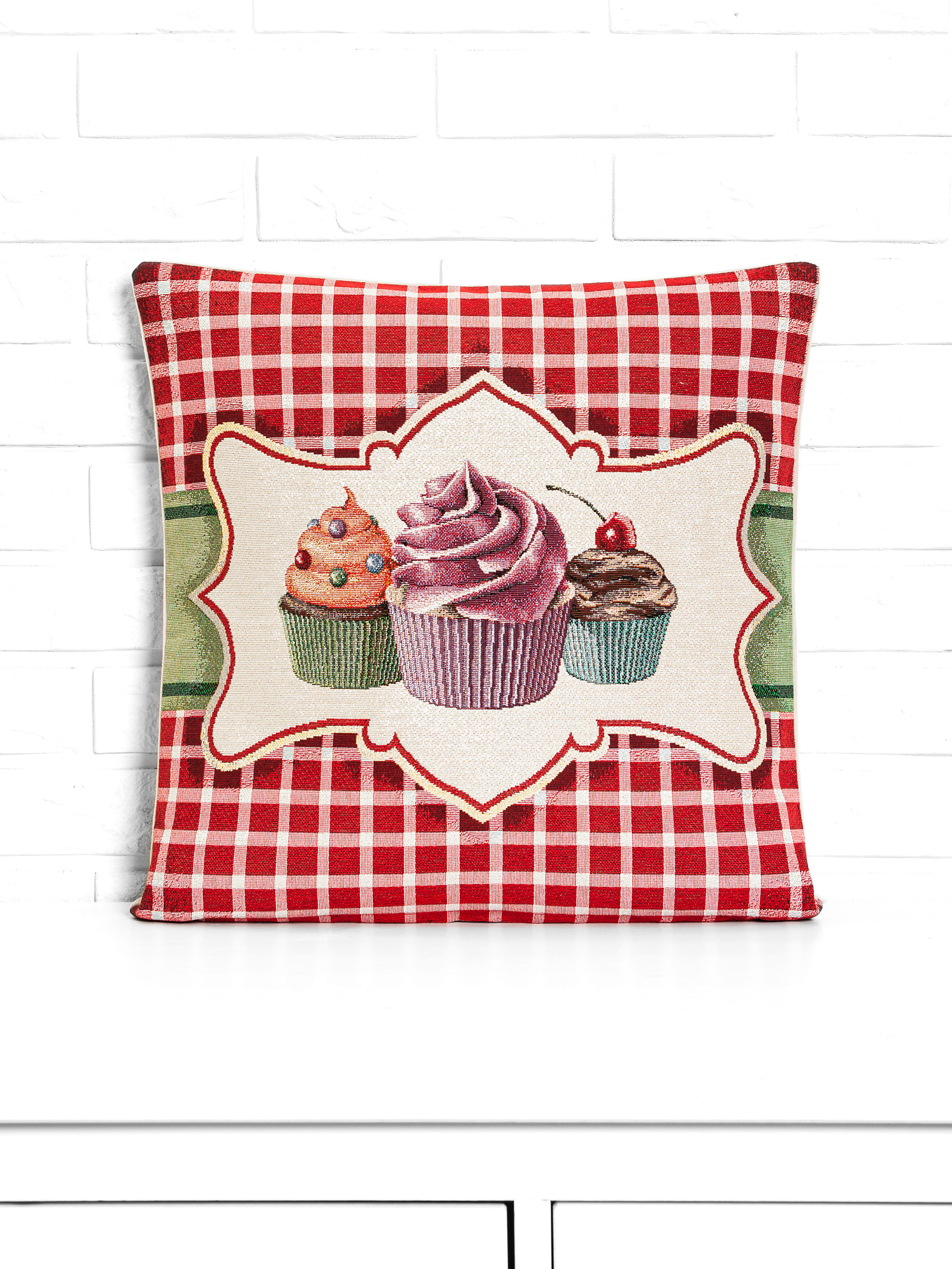 Кондитер Капкейки Наволочка 45х45 см 2103797