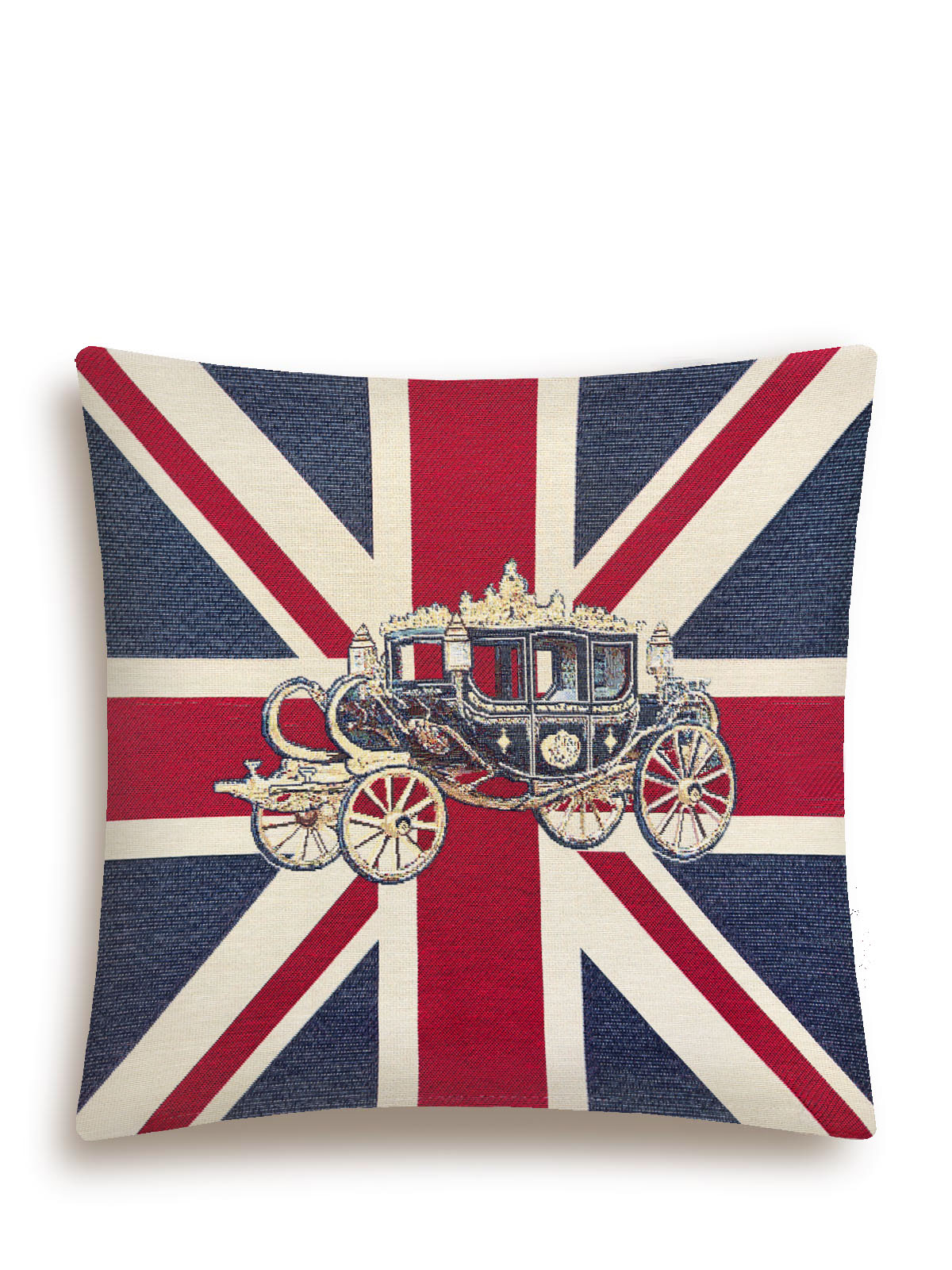 Англия винтаж Карета Наволочка 45х45 см 2107904