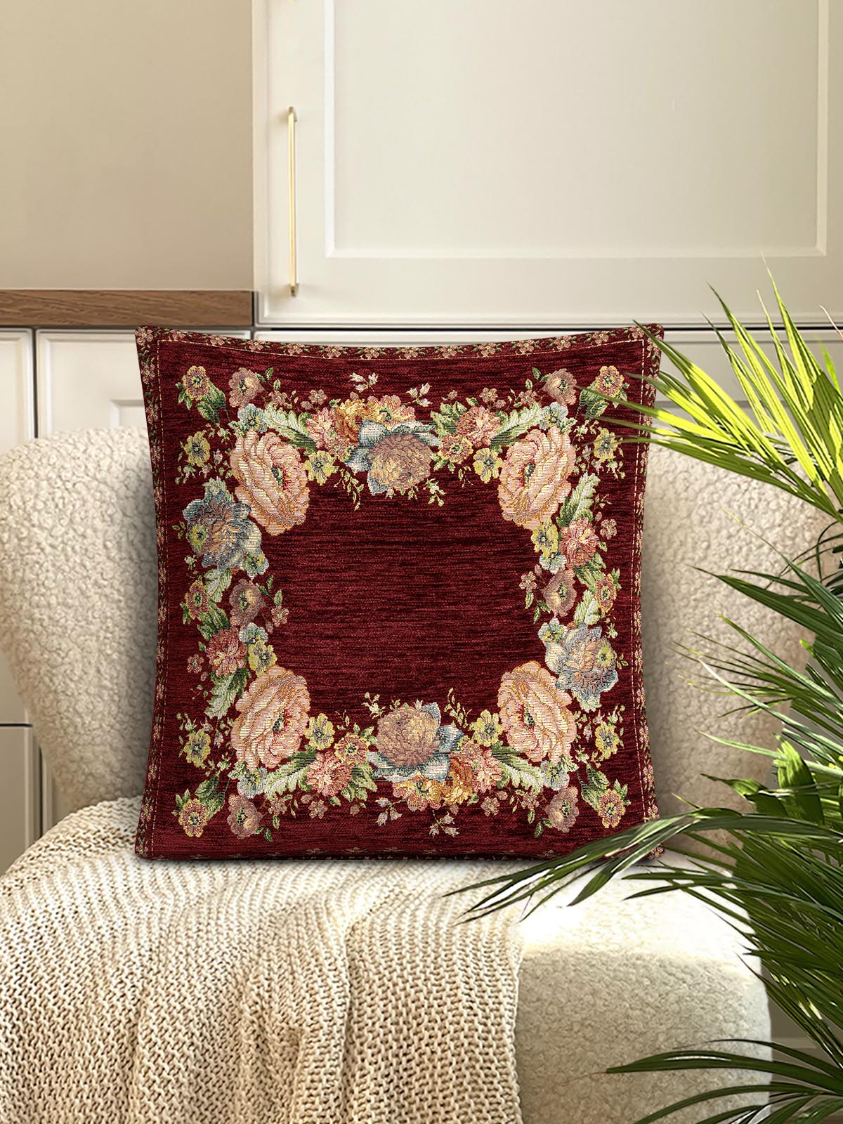 ЗС Бордо Наволочка Квадрат 45х45 см 2109194