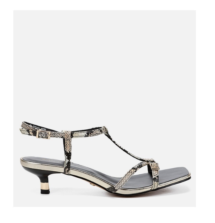 Босоножки жен беж кож принт рептил 2590 ру с 35 по 40