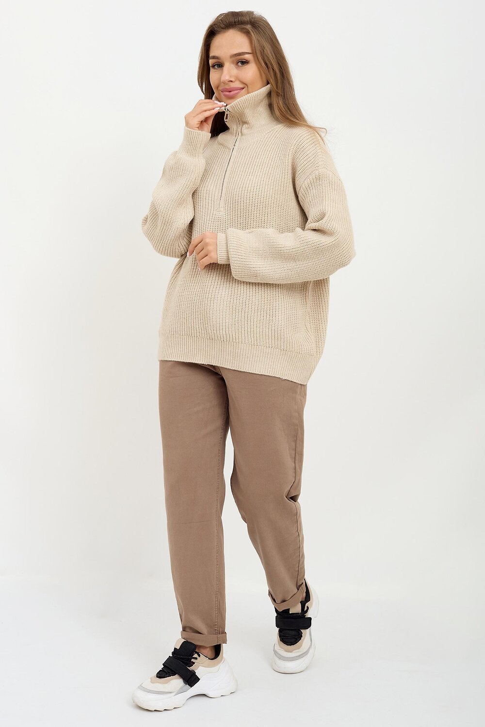 ст. цена1500руб.! Lika Dress Свитер 9708Бежевый