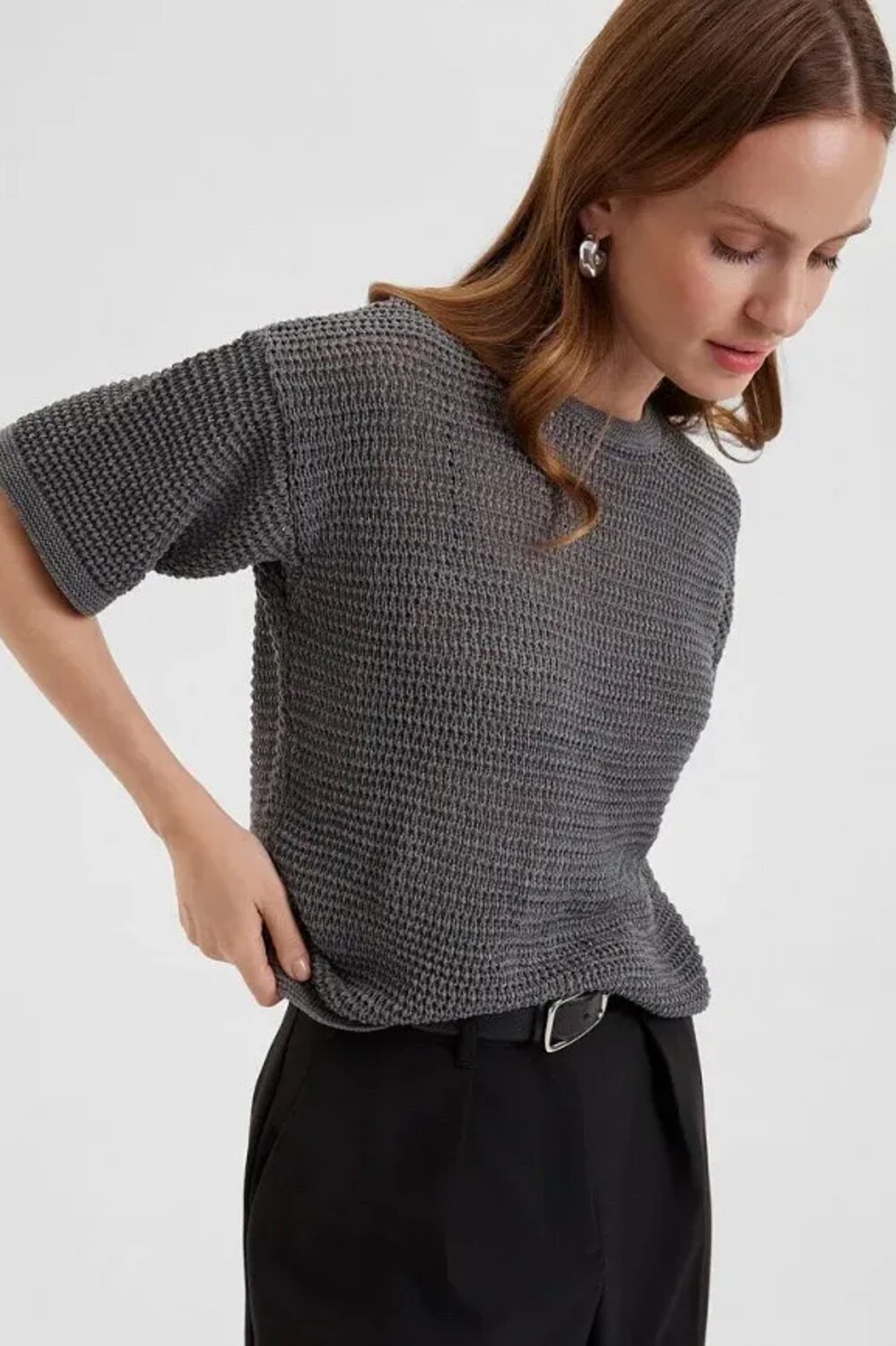 ст. цена1855руб.! Lika Dress Футболка 10151Серый