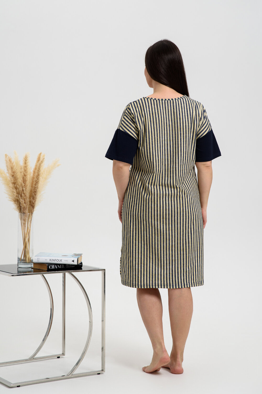 ст. цена1074руб.! Натали Платье 8479узкая полоса