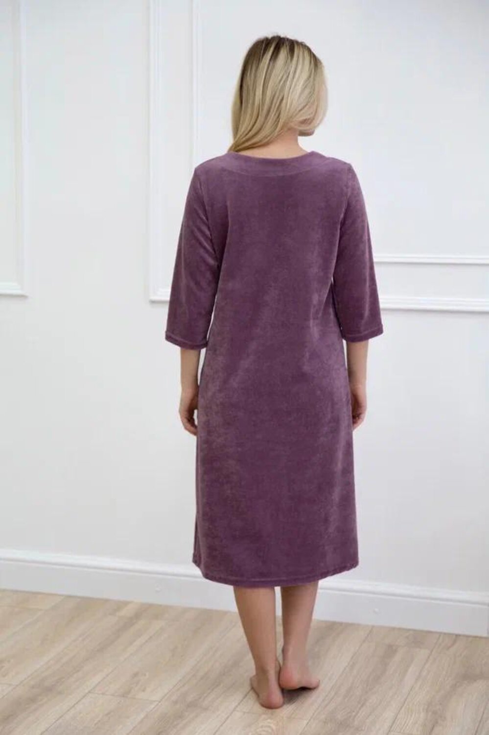 ст. цена1504руб.! Lika Dress Халат 7801Фиолетовый