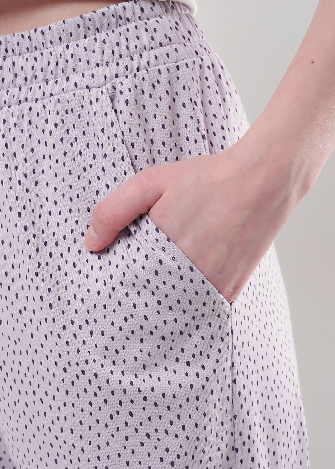 ст. цена1090руб.! CLEVER Брюки LTR25-968св.сиреневый/фиолетовый