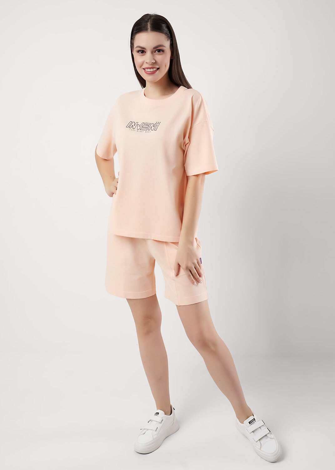 ст. цена1790руб.! CLEVER Пижама LP25-1159/1персиковый