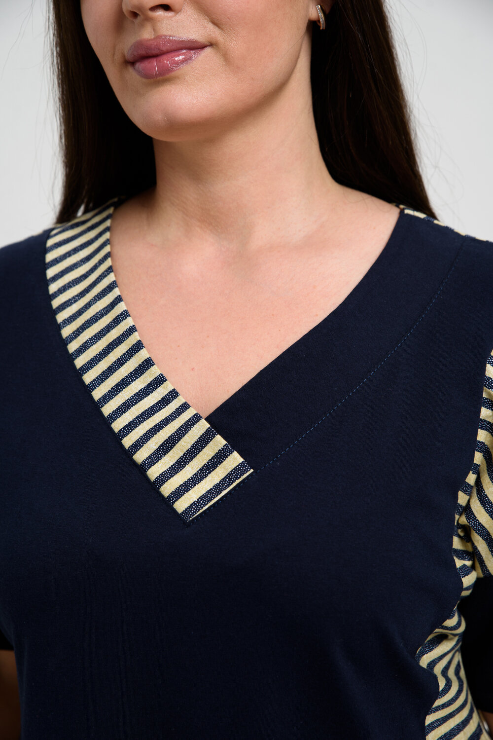 ст. цена1074руб.! Натали Платье 8479узкая полоса