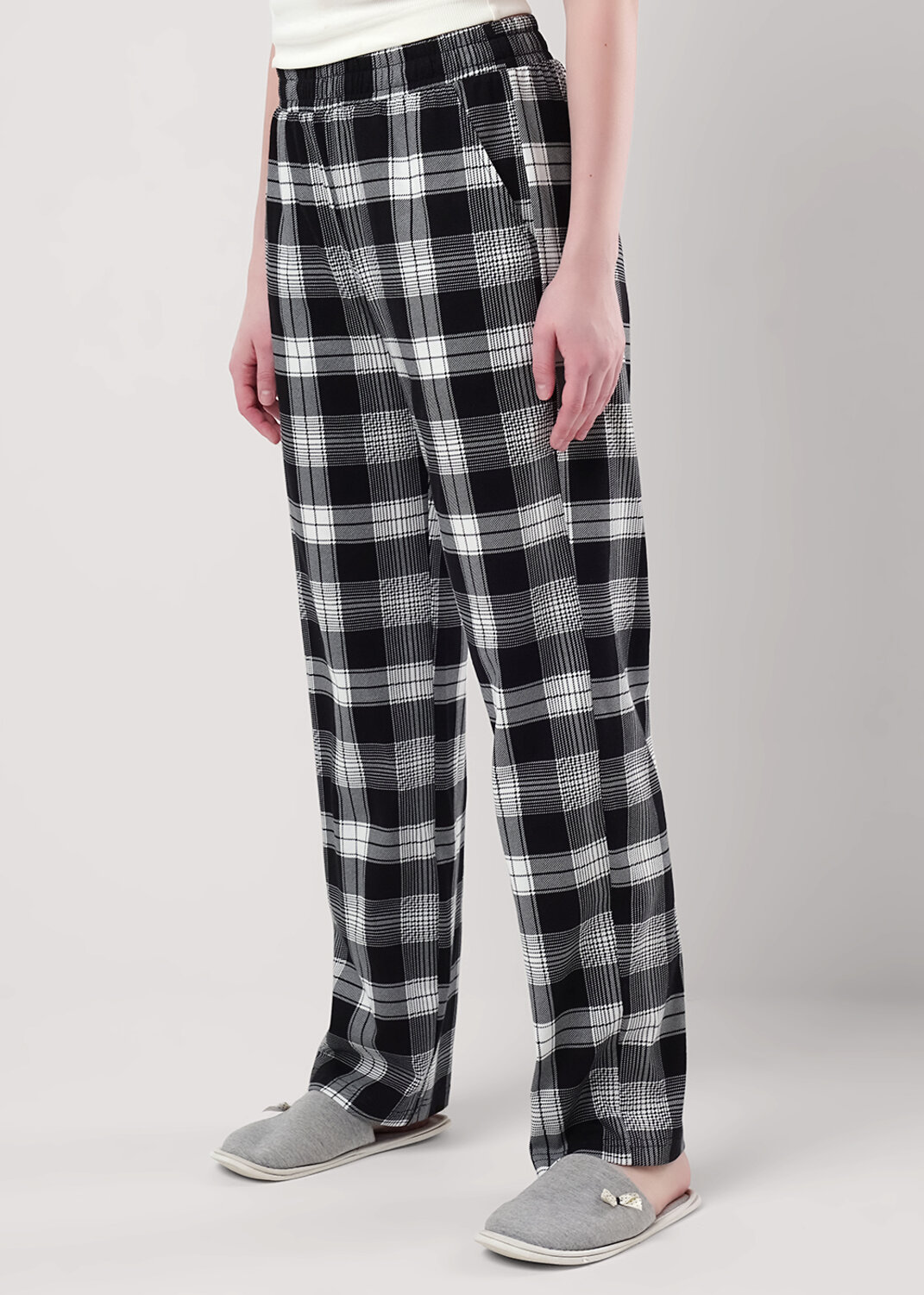 ст. цена1090руб.! CLEVER Брюки LTR25-968чёрный/молочный